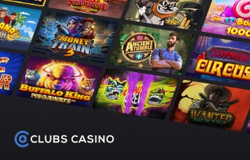 Clubs Casino slot games