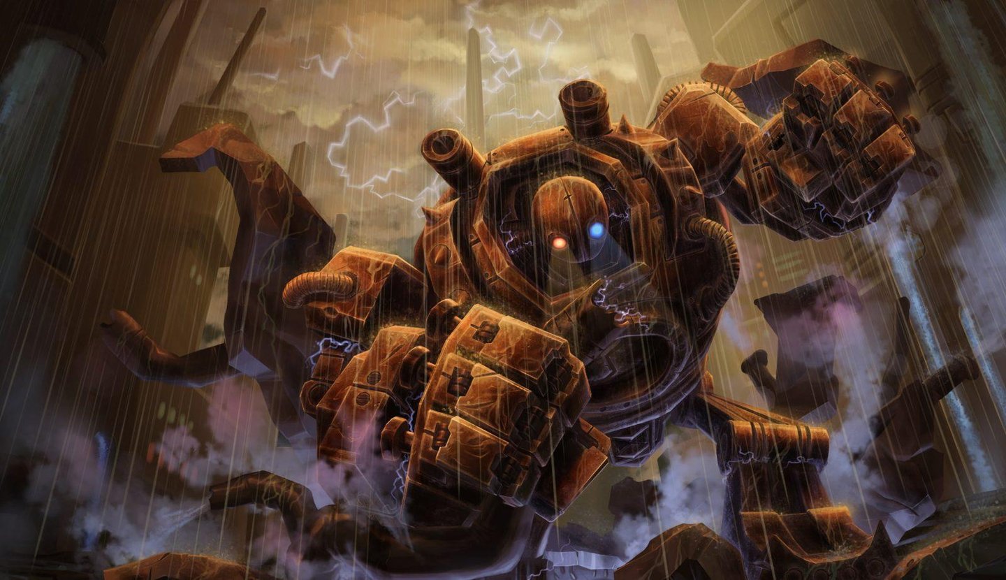 rusty blitzcrank rare skin league of legends